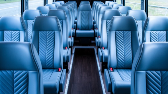 20 passenger minibus interior des plaines