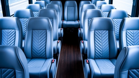 25 passenger minibus interior des plaines