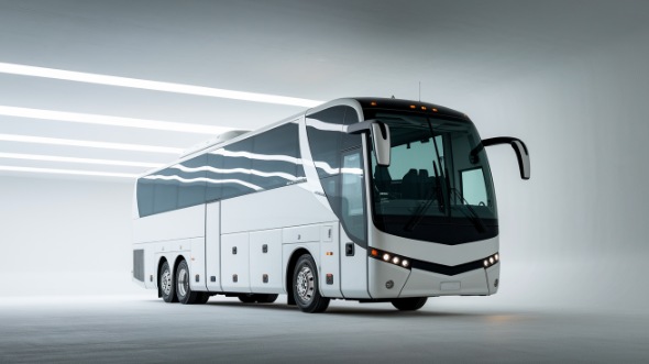 50 passenger charter bus des plaines