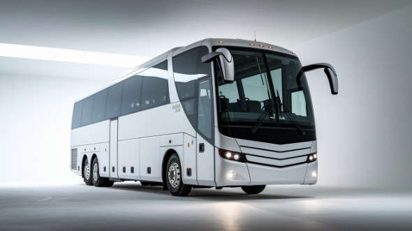 54 passenger charter bus des plaines