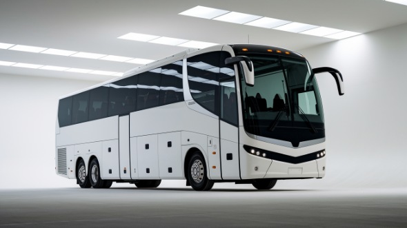 55 passenger charter bus des plaines
