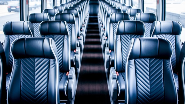 racine 55 passenger charter bus rental