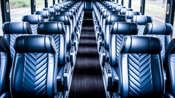 racine 56 passenger charter bus rental