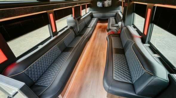 sprinter limo rental interior des plaines