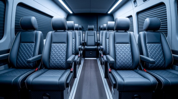 sprinter van with driver interior des plaines